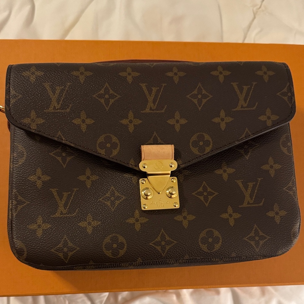 Louis Vuitton Brown Monogram Crossbody Bag